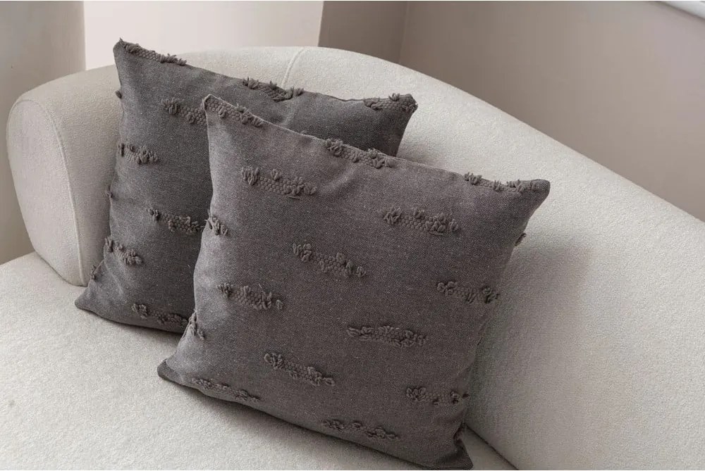 Federe decorative in set 2 pz 43x43 cm Tuffet – Mioli Decor