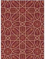 Tapete Brophy Trellis von Morris & Co. - Russet Gold