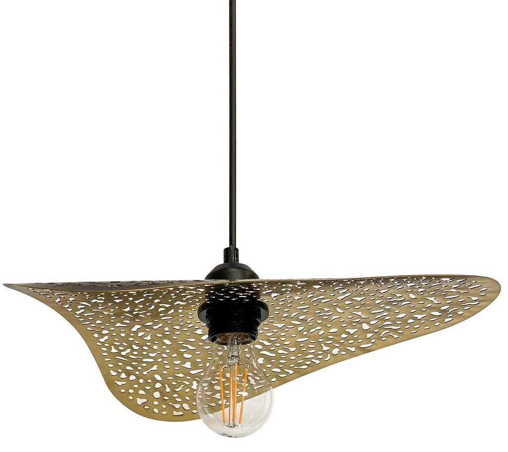Lampada da soffitto APP1468-1CP BLACK/OLD GOLD