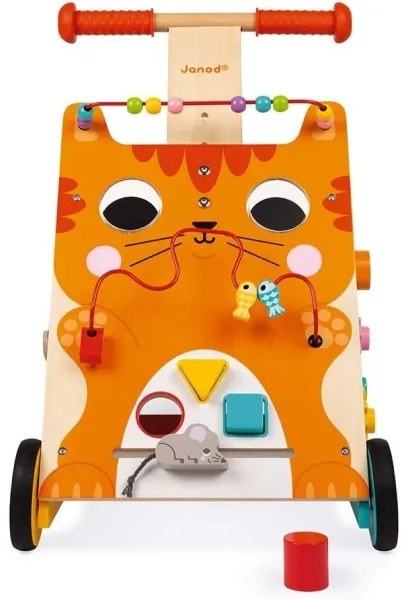 Janod - Passeggino con attività gatto