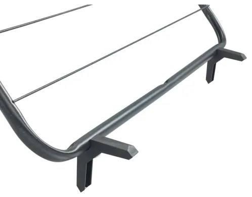 WENKO 63003100 - Stendibiancheria CHAMPION 65x114 cm nero