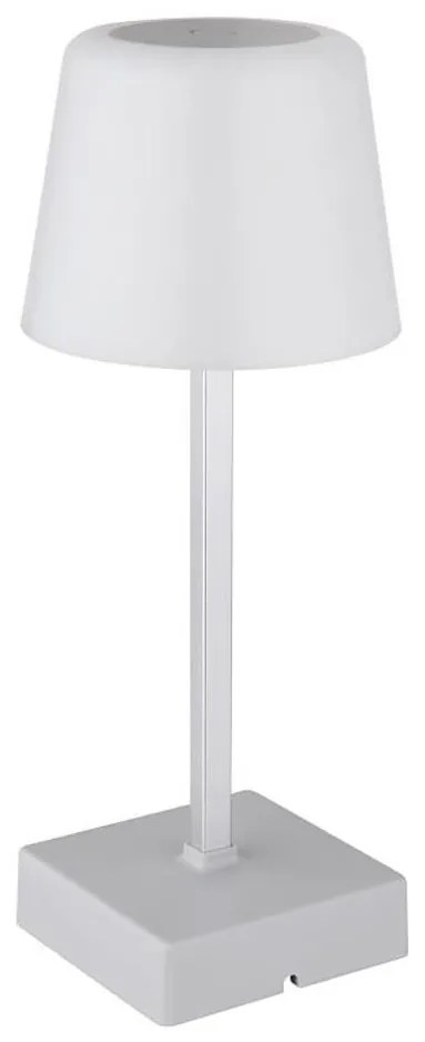 Globo 28061SI-LED lampada da tavolo touch XAYDEN 2W/5V 800 mAh argento