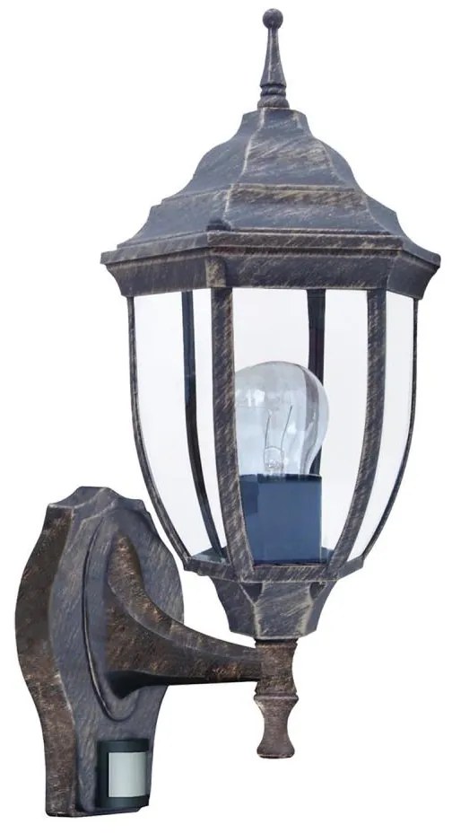 Rabalux 8458 - Lampada da esterno con sensore NIZZA 1xE27/60W/230V