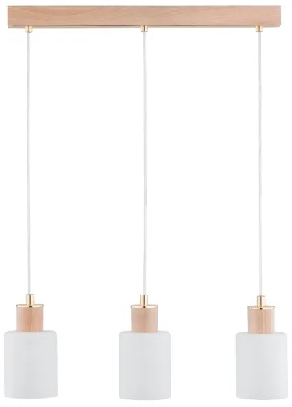 Lampadario a sospensione con filo EVIC 3xE27/60W/230V