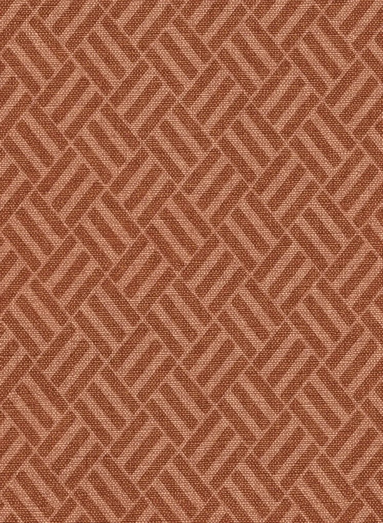 Coordonne Carta da parati Crosshatch - Redwood