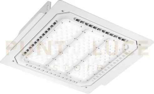 Incasso led energy bianco 80w 11100lm 4000k ip65 41,2x41,2x10,14cm