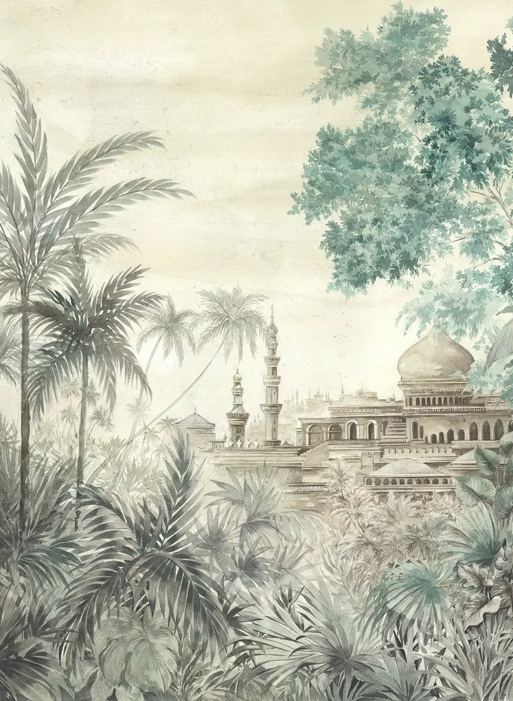 Coordonne Carta da parati panoramica Taj Mahal - Maca