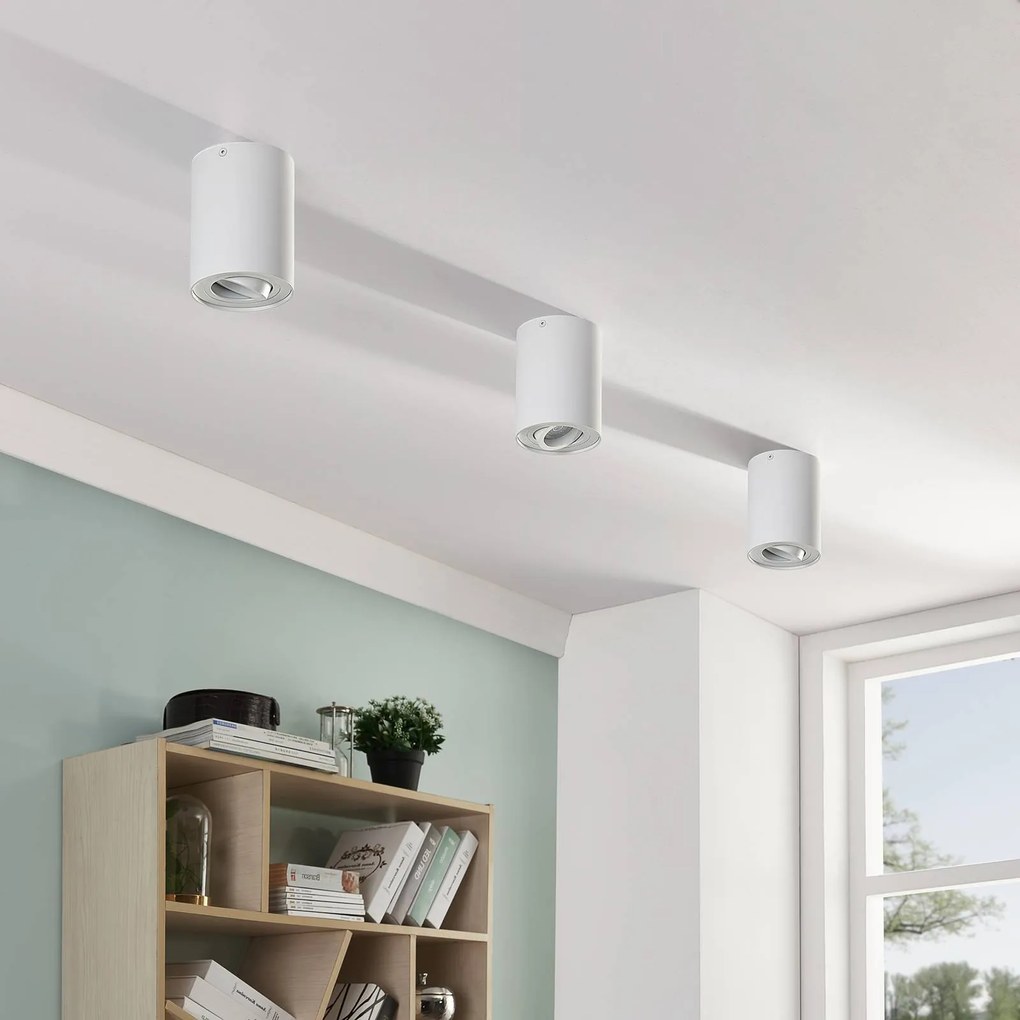 Arcchio faretto da soffitto Jolina, rotondo, bianco, set di 2, alluminio