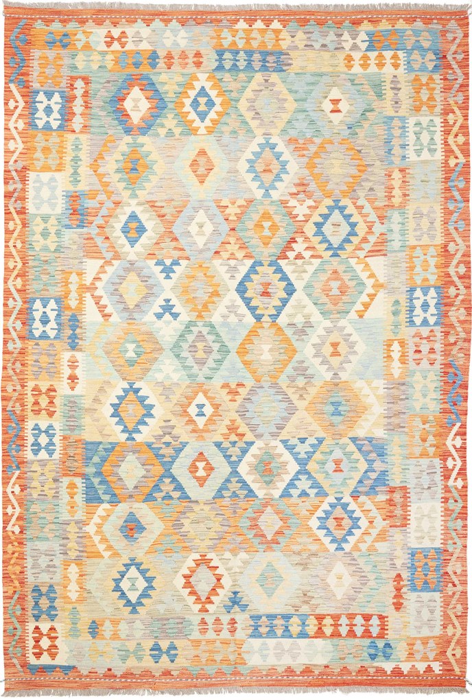 Kilim Tappeto 200 x 300 (Afghanistan) Tessuto A Mano