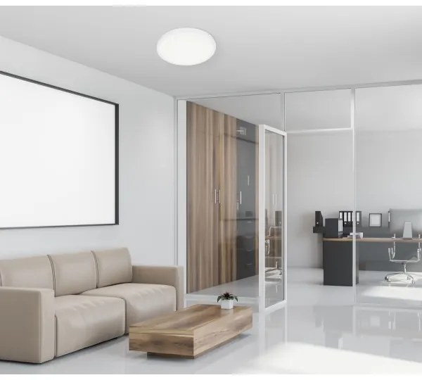 ITALUX PLF-7001-500R-WH-4K - Plafoniera LED PELARO LED/36W/230V 4000K bianco