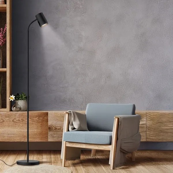 Lampada con piedistallo FELIX 1xGU10/9W/230V nero