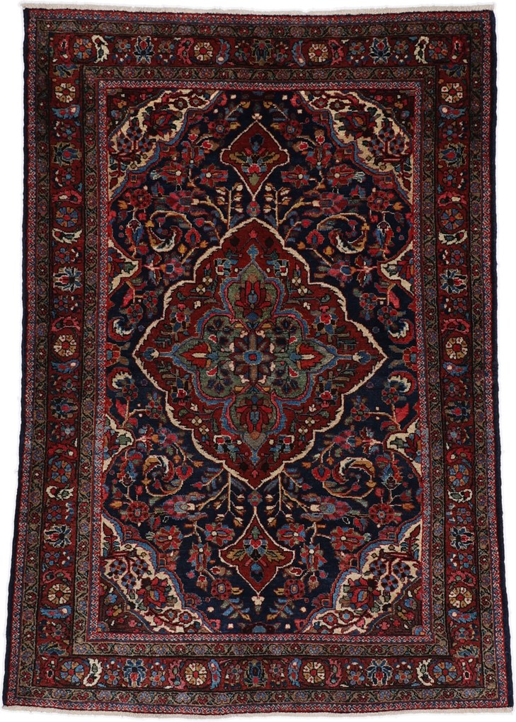Tappeto persiano 140 x 210 (Iran) Annodato A Mano