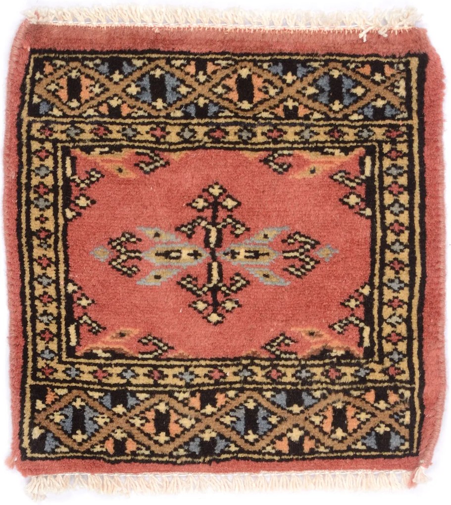Bokhara Tappeto 30x30 (Pakistan) Annodato A Mano