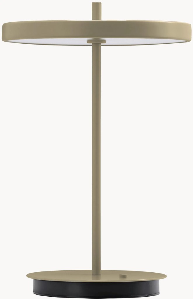 Lampada da tavolo piccola portatile a LED con luce regolabile Asteria Move