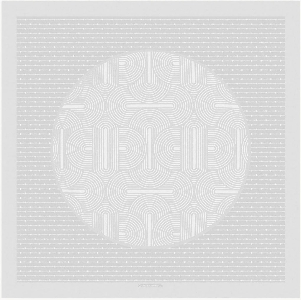 Tovaglia jacquard Le Cercle Blanc