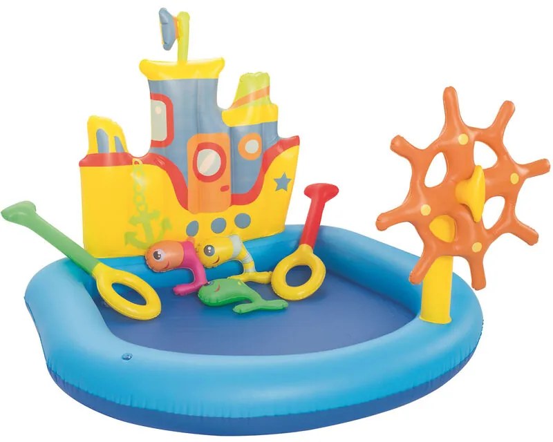 52211 Play Center Nave con Pesci e Accessori