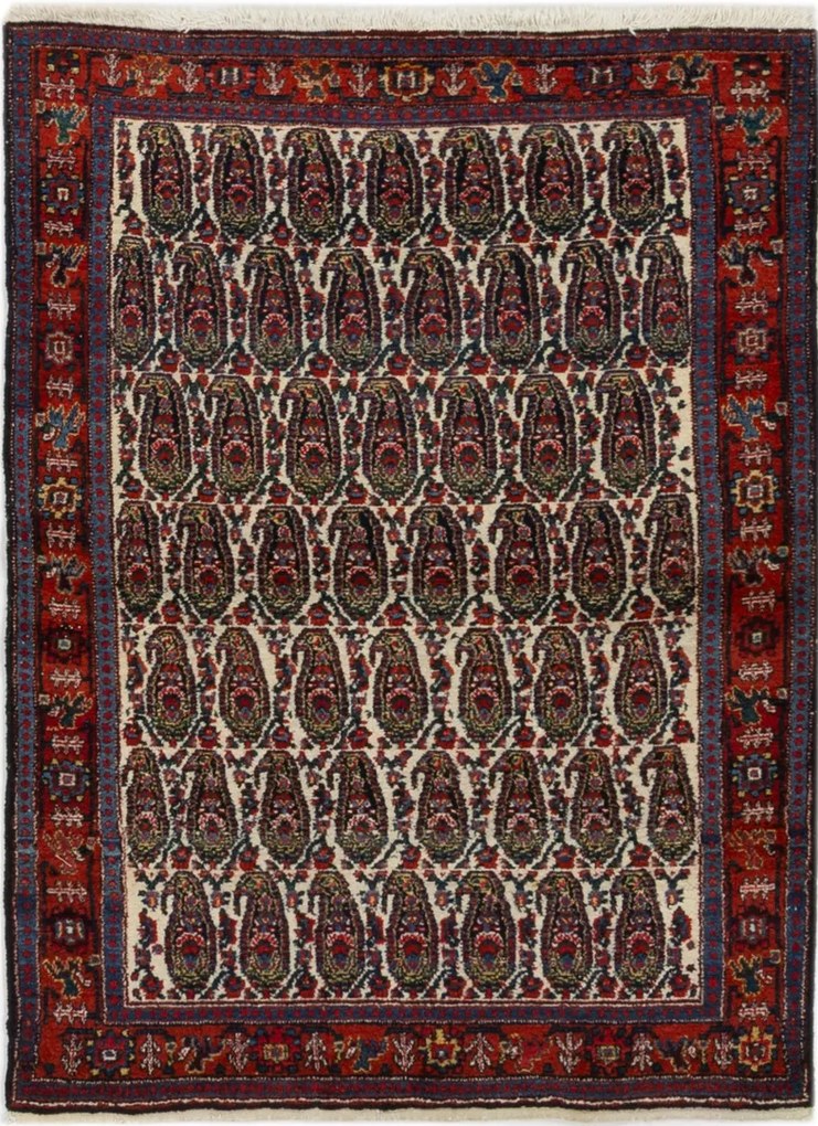 Senneh Tappeto persiano 150x110 (Iran) Annodato A Mano