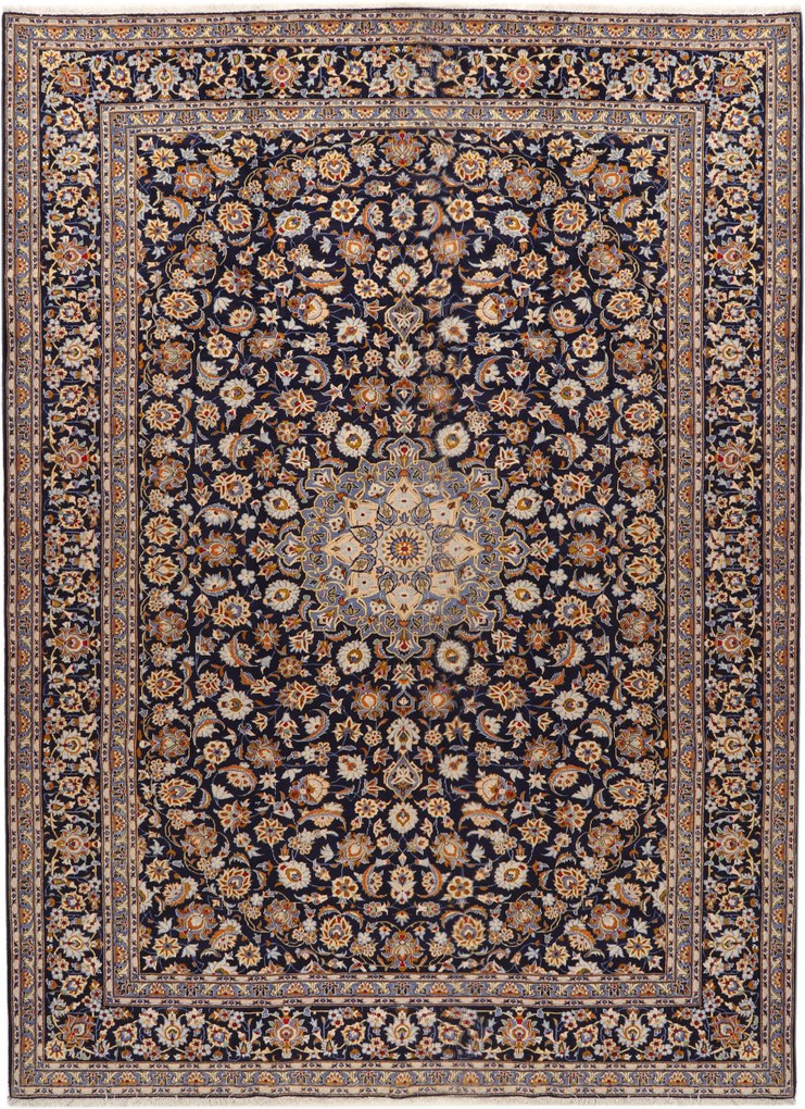 Kashan Tappeto 310x430 (Iran) Annodato A Mano