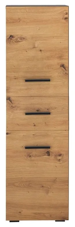 Mobile per bagno alto effetto rovere 130x35 cm Malika - Støraa