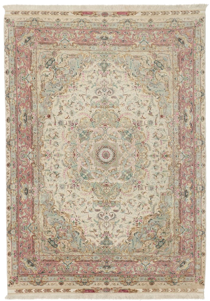 Tabriz Tappeto 160 x 220 (Iran) Annodato A Mano