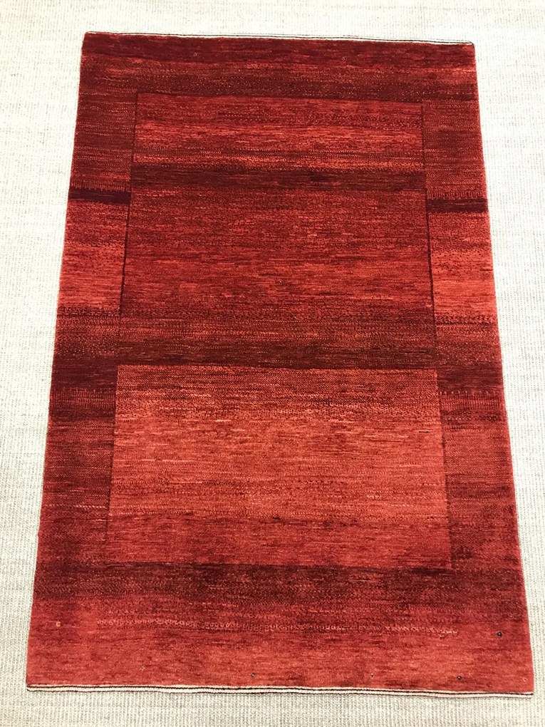 Loribaft Tappeto persiano 100x150 Rosso (Iran) Annodato A Mano
