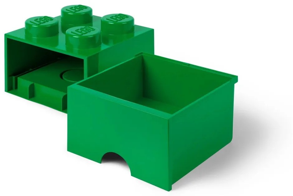 Contenitore verde con cassetto - LEGO®