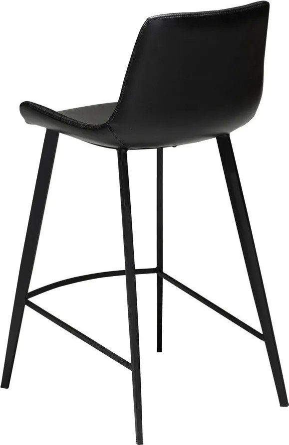 Sedia da bar in similpelle nera DAN-FORM Danimarca , altezza 91 cm Hype - DAN-FORM Denmark