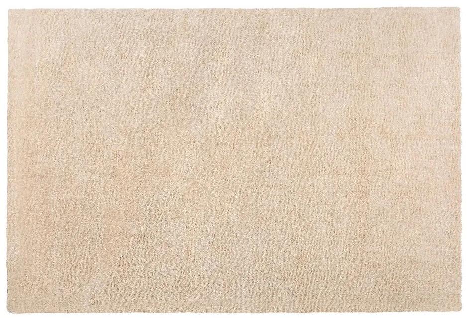 Tappeto shaggy beige chiaro 200 x 300 cm DEMRE Beliani
