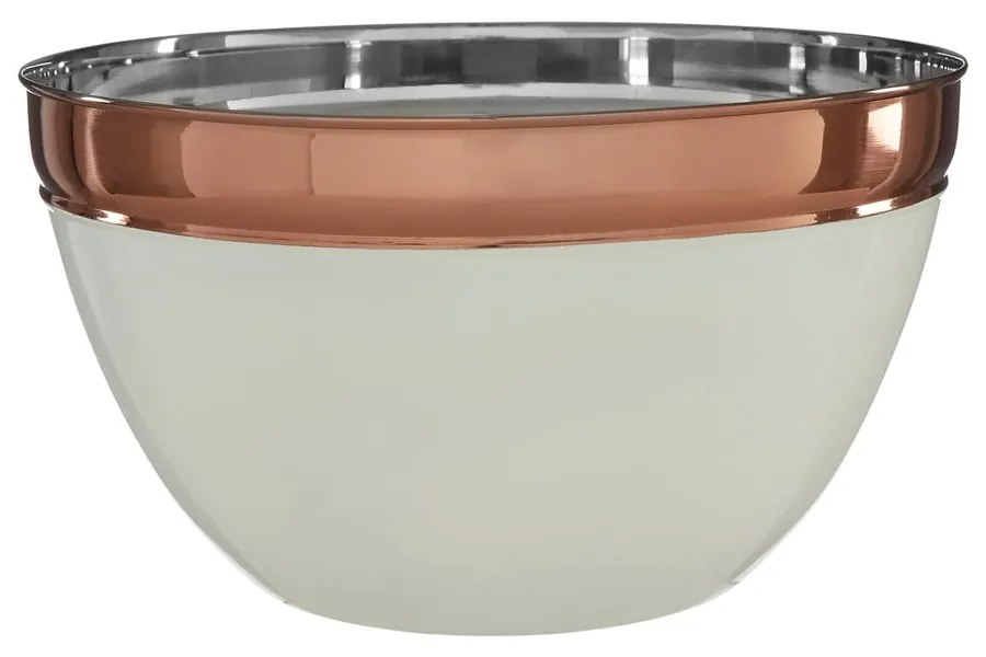 Ciotola in acciaio inox in rame e beige ø 26 cm Prescott - Premier Housewares