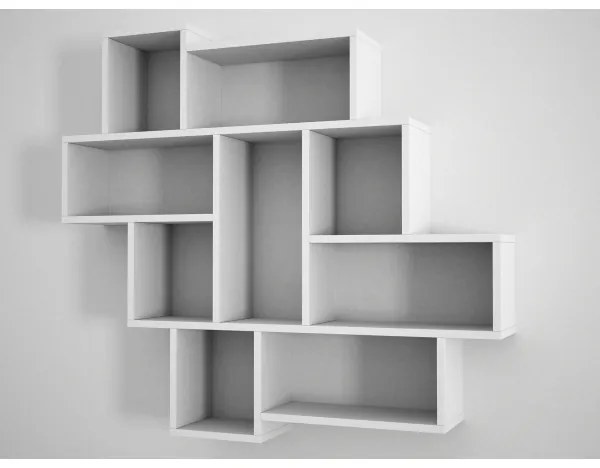 Mensola PAROLA 103,5x115,5 cm bianca