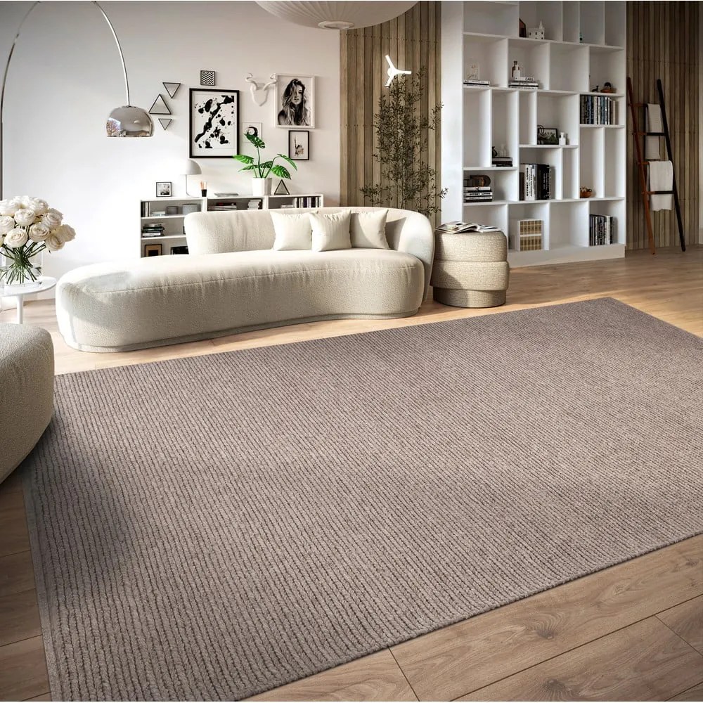 Tappeto marrone chiaro in lana tessuto a mano 160x230 cm Francois - Villeroy&amp;Boch