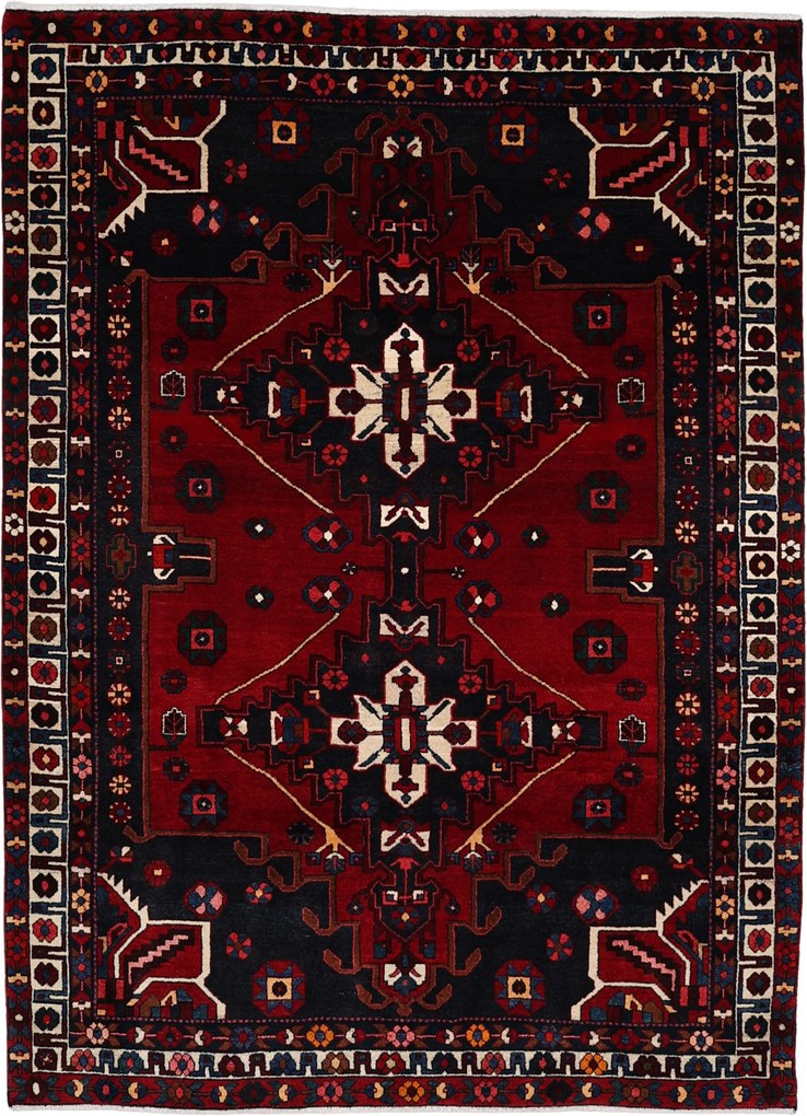 Bakhtiar Tappeto 210 x 290 (Iran) Annodato A Mano