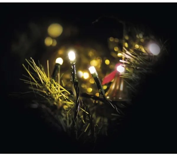 Catena LED natalizia da esterno 80xLED/13m IP44 bianco caldo