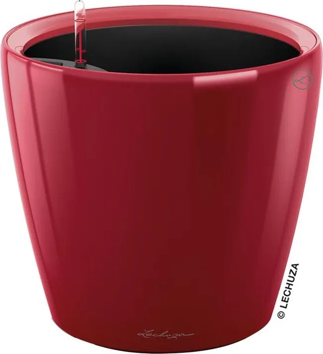 Vaso autoirrigante Classico Premium LECHUZA in polipropilene rosso H 47 x ø 50 cm