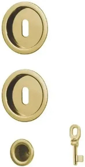 Kit tondo c/chiave d.48 due colori, ORO