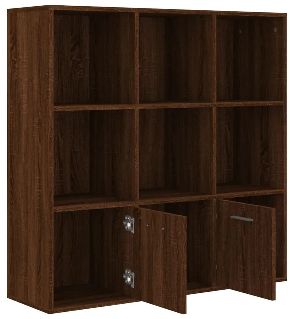 Libreria Rovere Marrone 98x30x98 cm