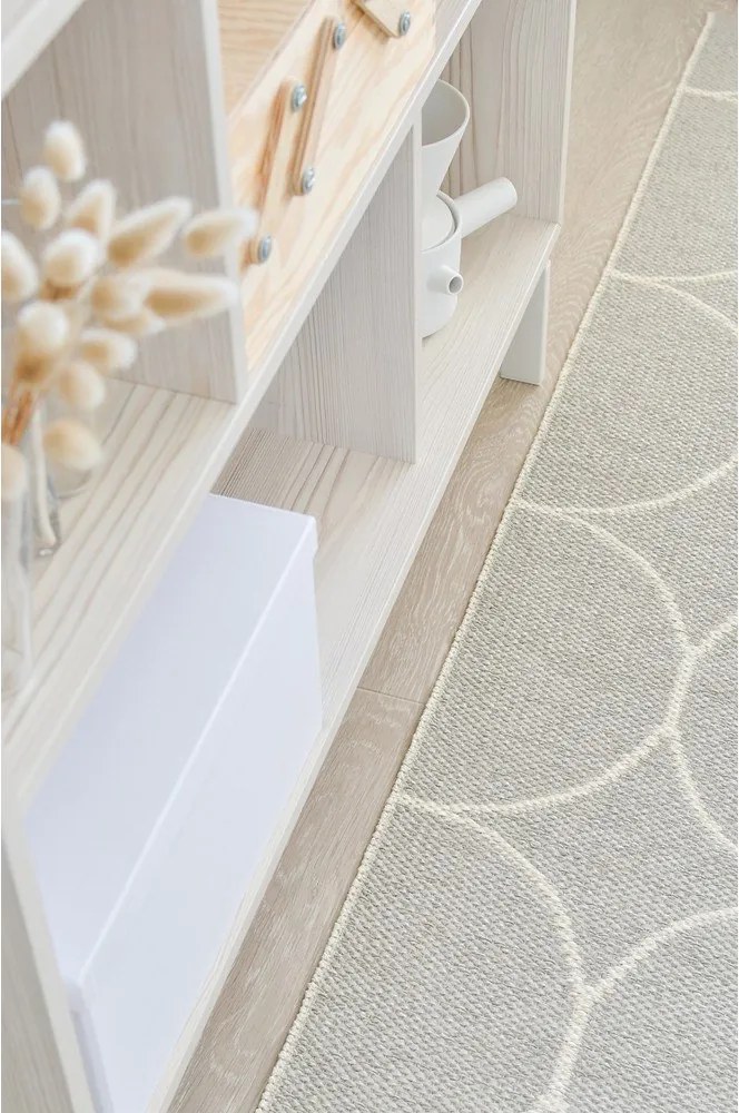 Passatoia da interno/esterno color crema 70x200 cm Boo Linen – Pappelina