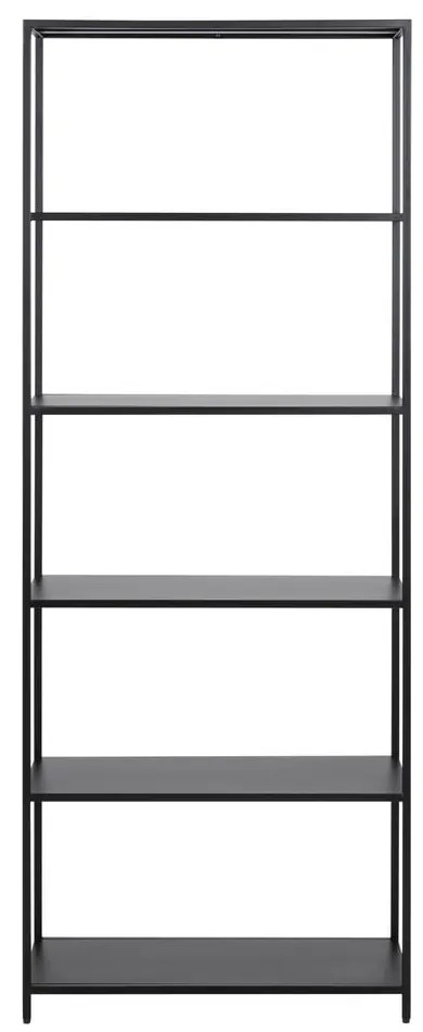 Libreria nera in metallo 70x185 cm Newcastle - Actona