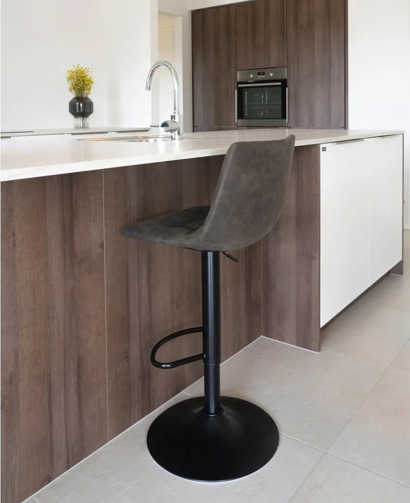 Set di sbagelli da bar grigio scuro in imbottito con altezza regolabile 2 pz (altezza della seduta 63 cm) Middelfart – House Nordic