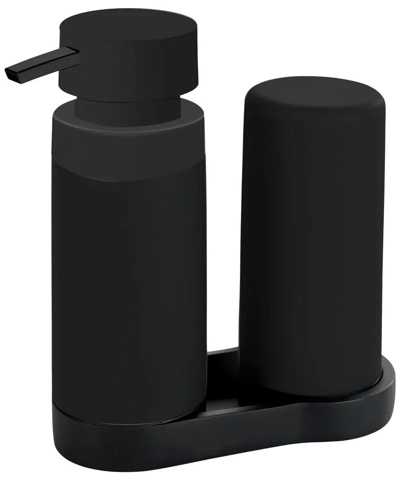 Cestello nero con dispenser di detersivo Easy Squeez-e Squeez-e Sink - Wenko