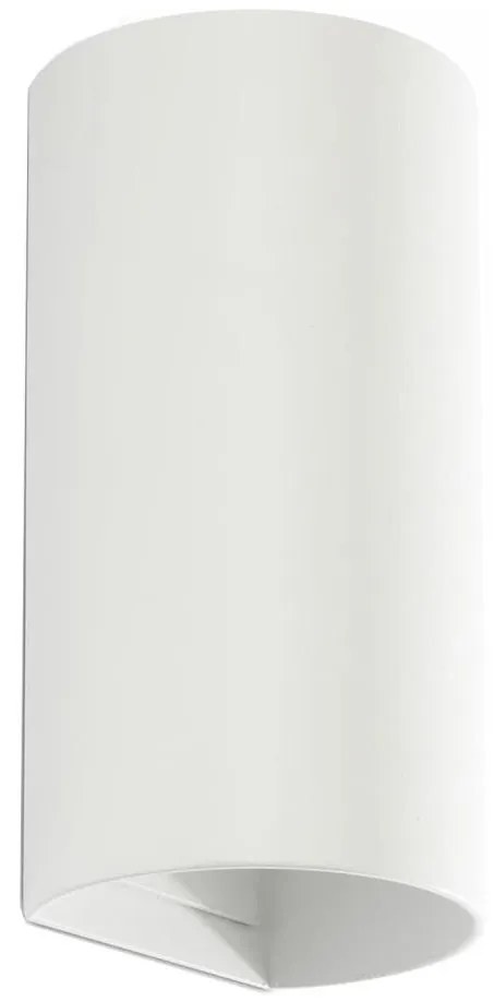 FARO 40538 - Applique SOLE 2xGU10/8W/230V bianco arrotondato