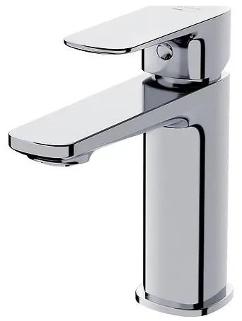 Cersanit S951-388 - Rubinetto del lavandino LARGA 16,3 cm cromo lucido