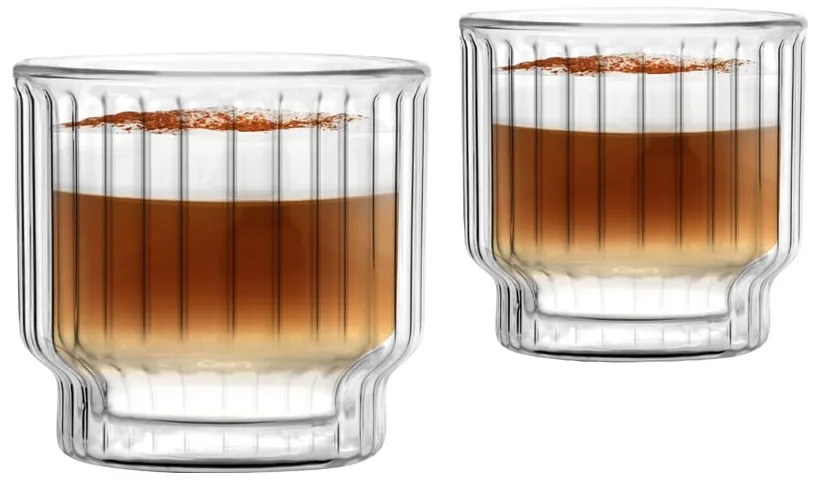 Set di 2 bicchieri a doppia parete , 260 ml - Vialli Design