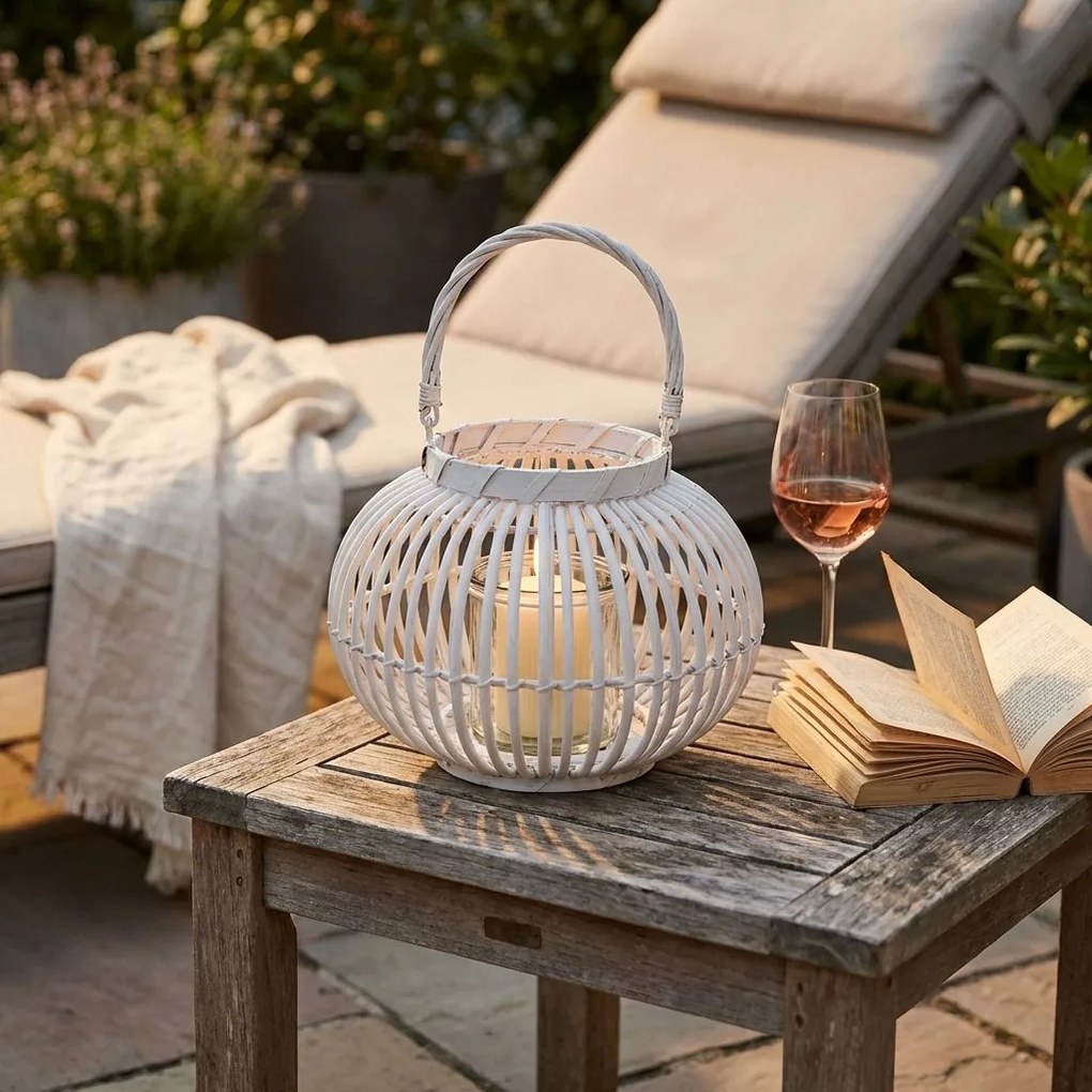 MADELEINE - lanterna in vimini