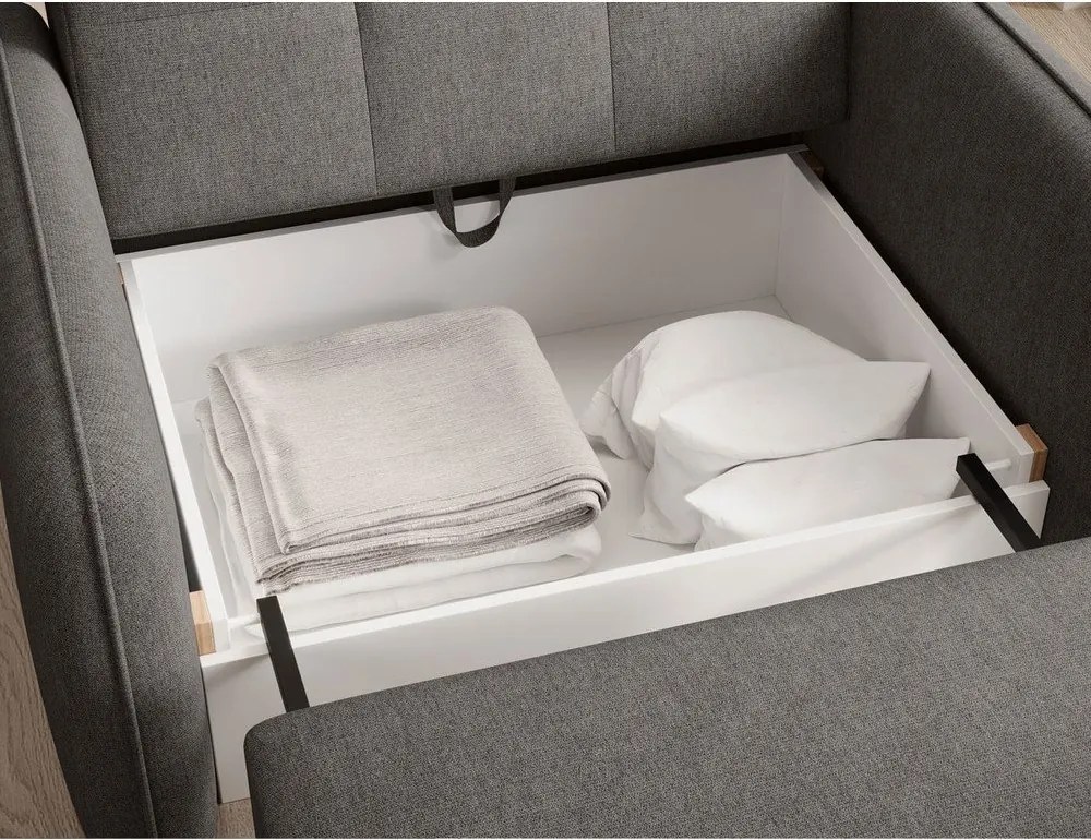 Poltrona grigio scuro Laine – ELTAP