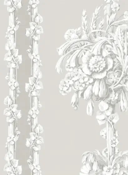 Little Greene Carta da parati Chelsea Bridge - Hush