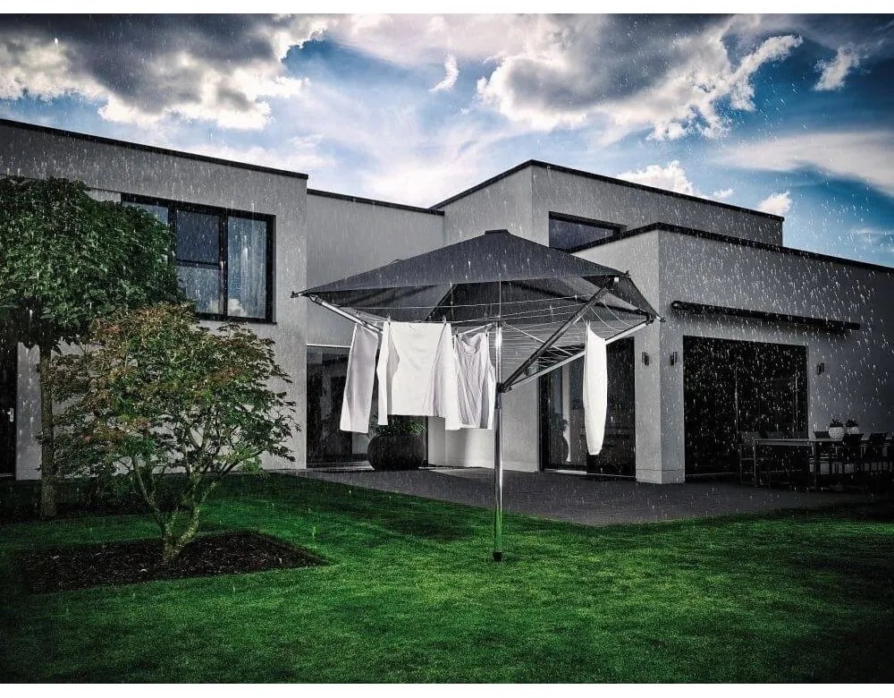 Stendino da giardino argentato 40 m LinoProtect 400 – LEIFHEIT