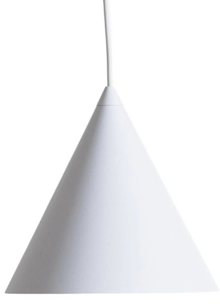 TK Lighting Lampada a sospensione CONO, a 3 luci, Linear, lunghezza 75 cm, bianco