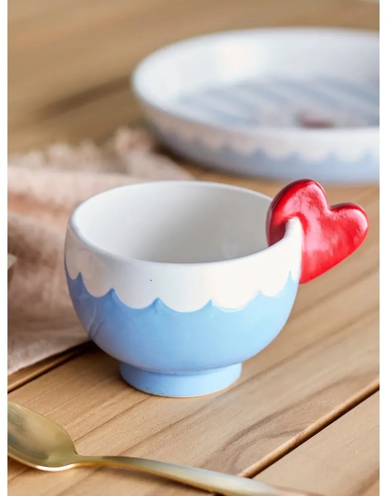 Tazzina azzurra in gres 220 ml Lively – Bloomingville