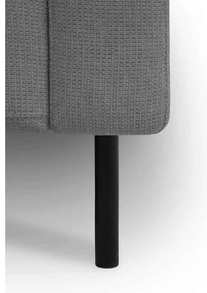 Divano angolare grigio scuro (angolo sinistro) Hero - Scandic